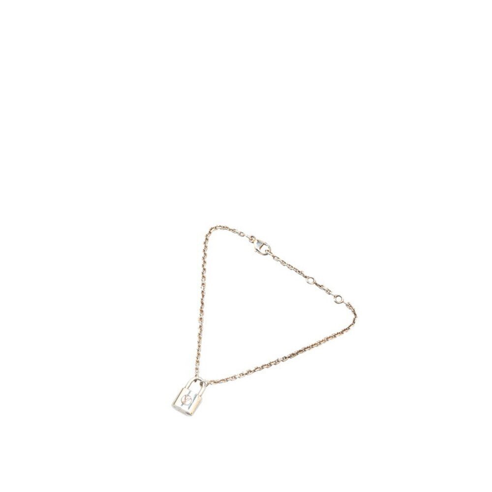 LOUIS VUITTON Silver Lockit Charm Bracelet - Picture 2 of 7